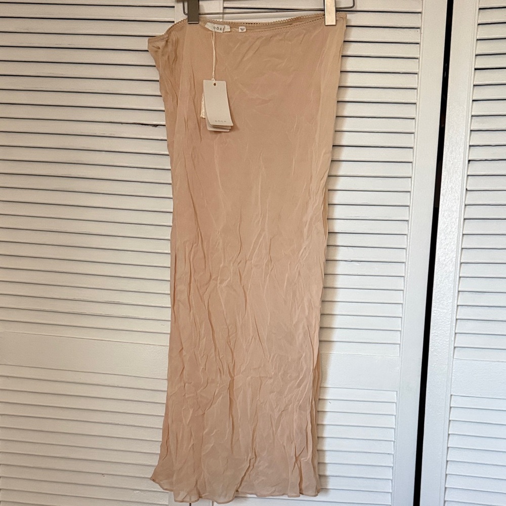 DOEN 〰️  Long Slip Skirt in Conch - Picture 2 of 6